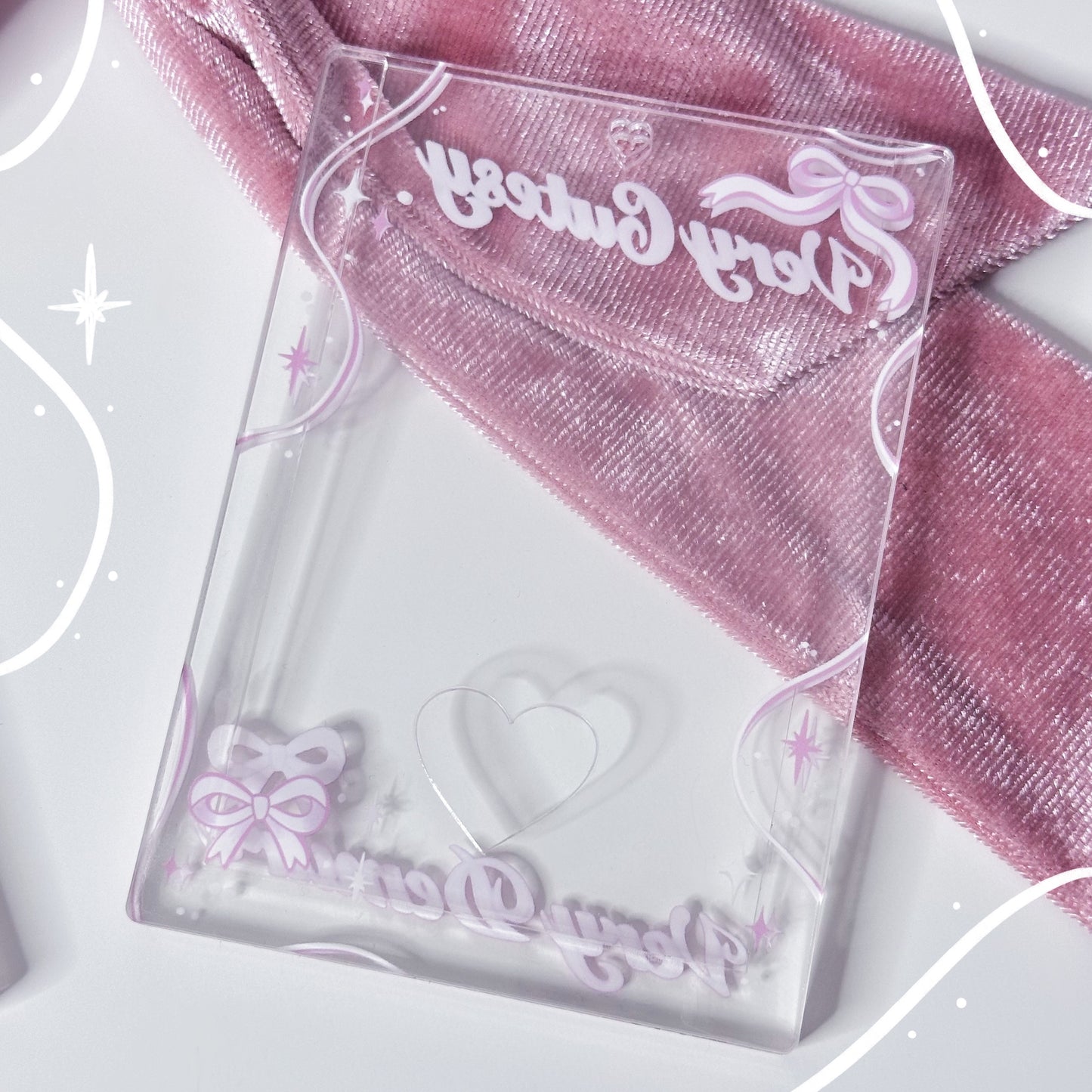Demure/Cutesy Acrylic Photocard Holder