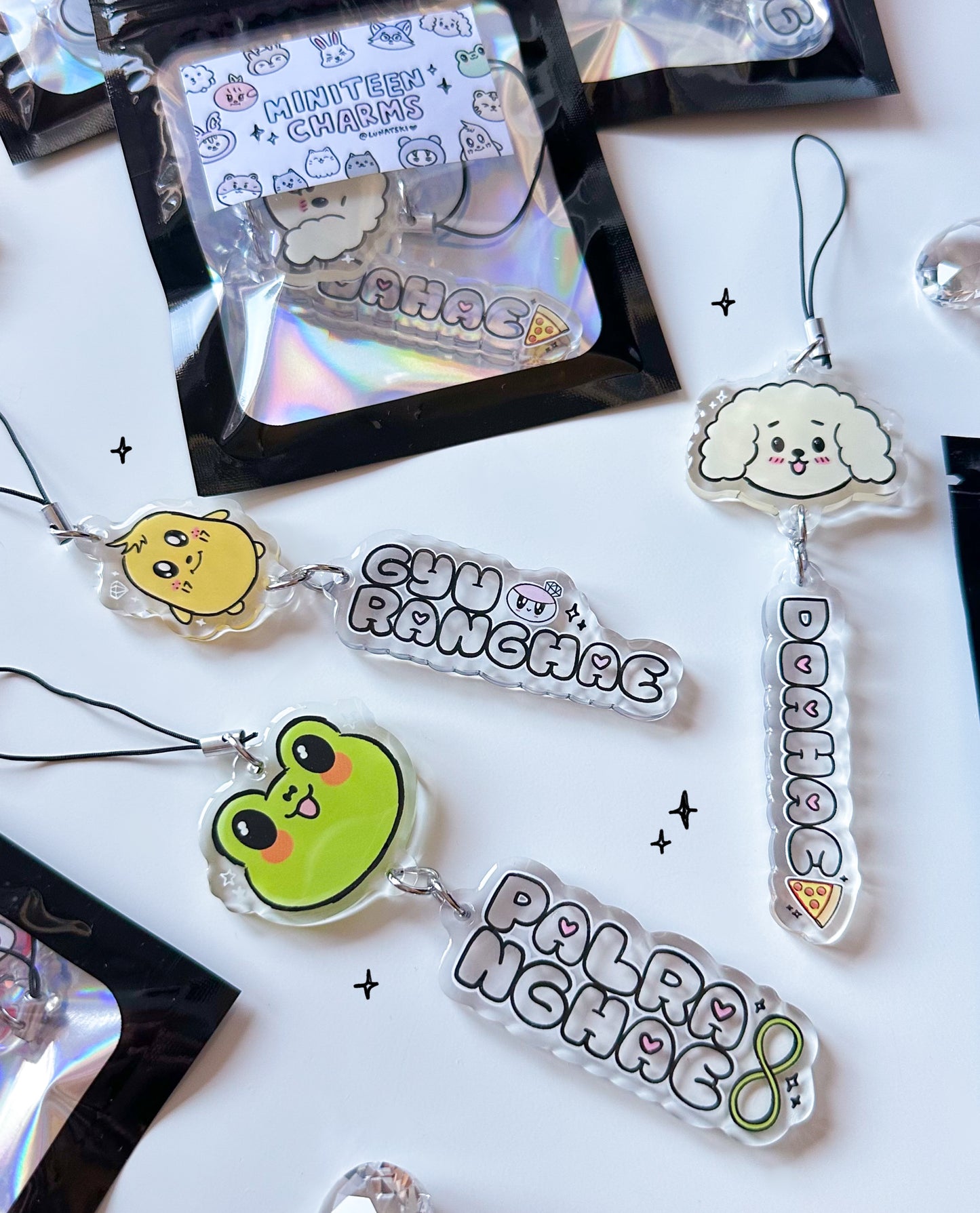 Miniteen Acrylic Charms