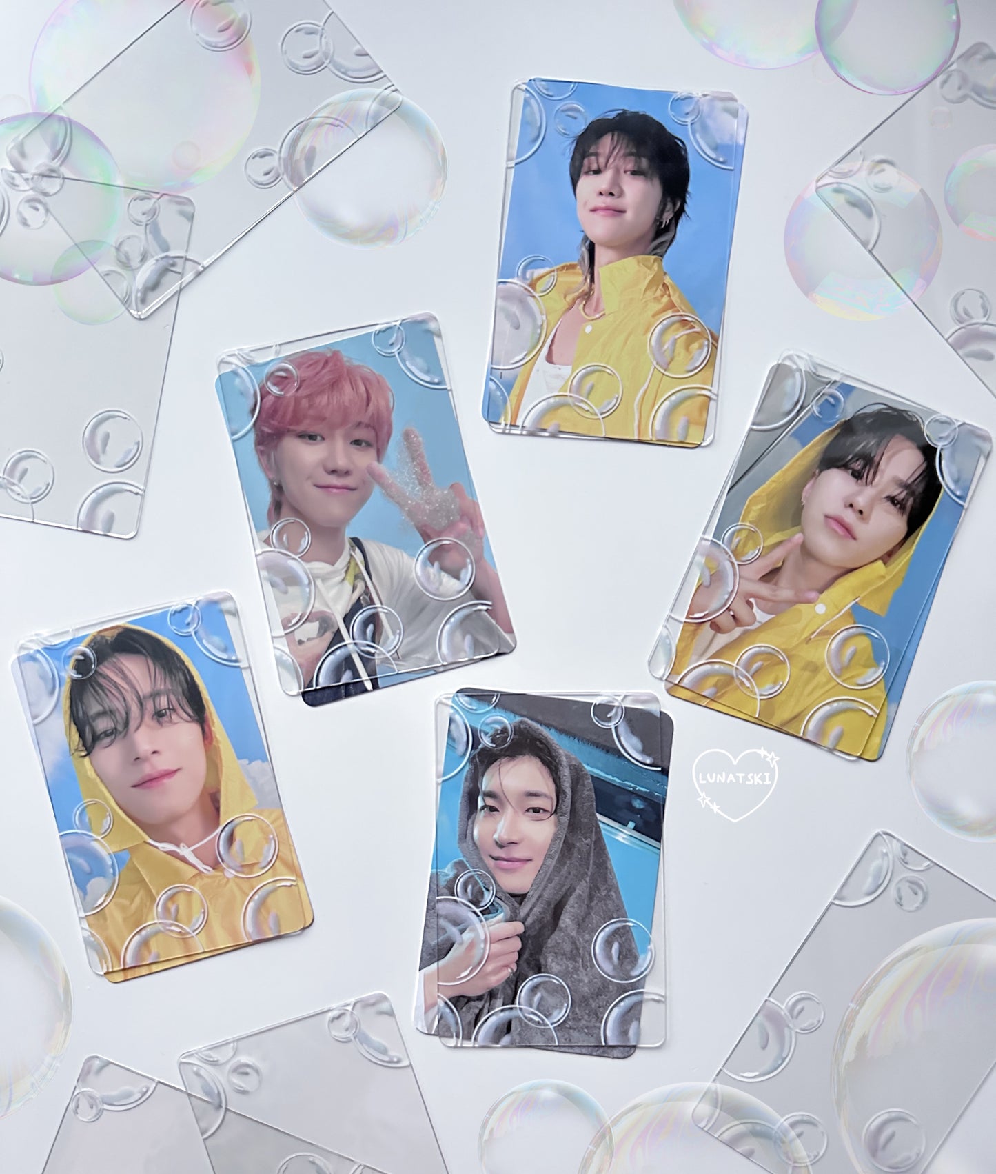 Photocard Frames - Bubbles
