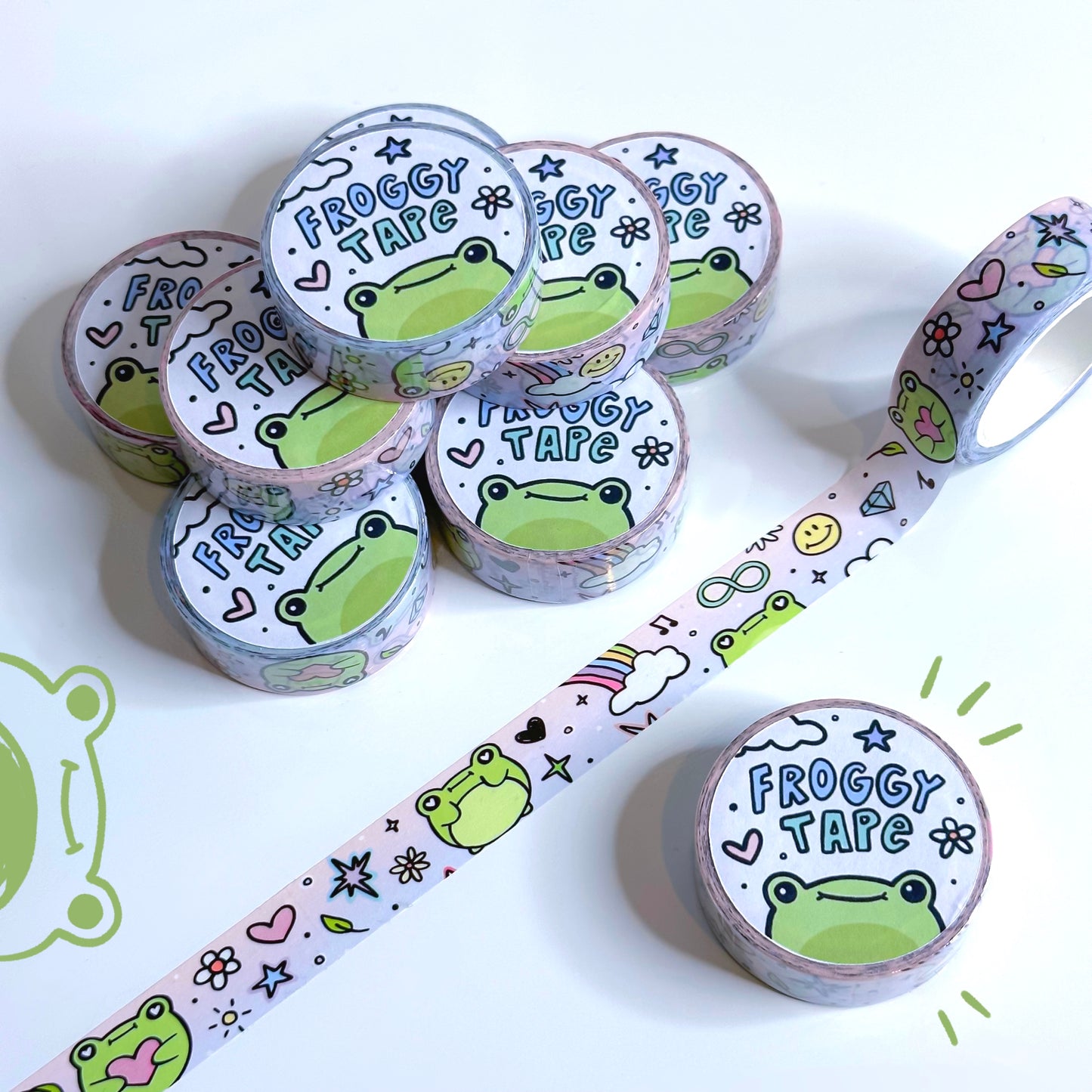 The8 Froggy Washi Tape