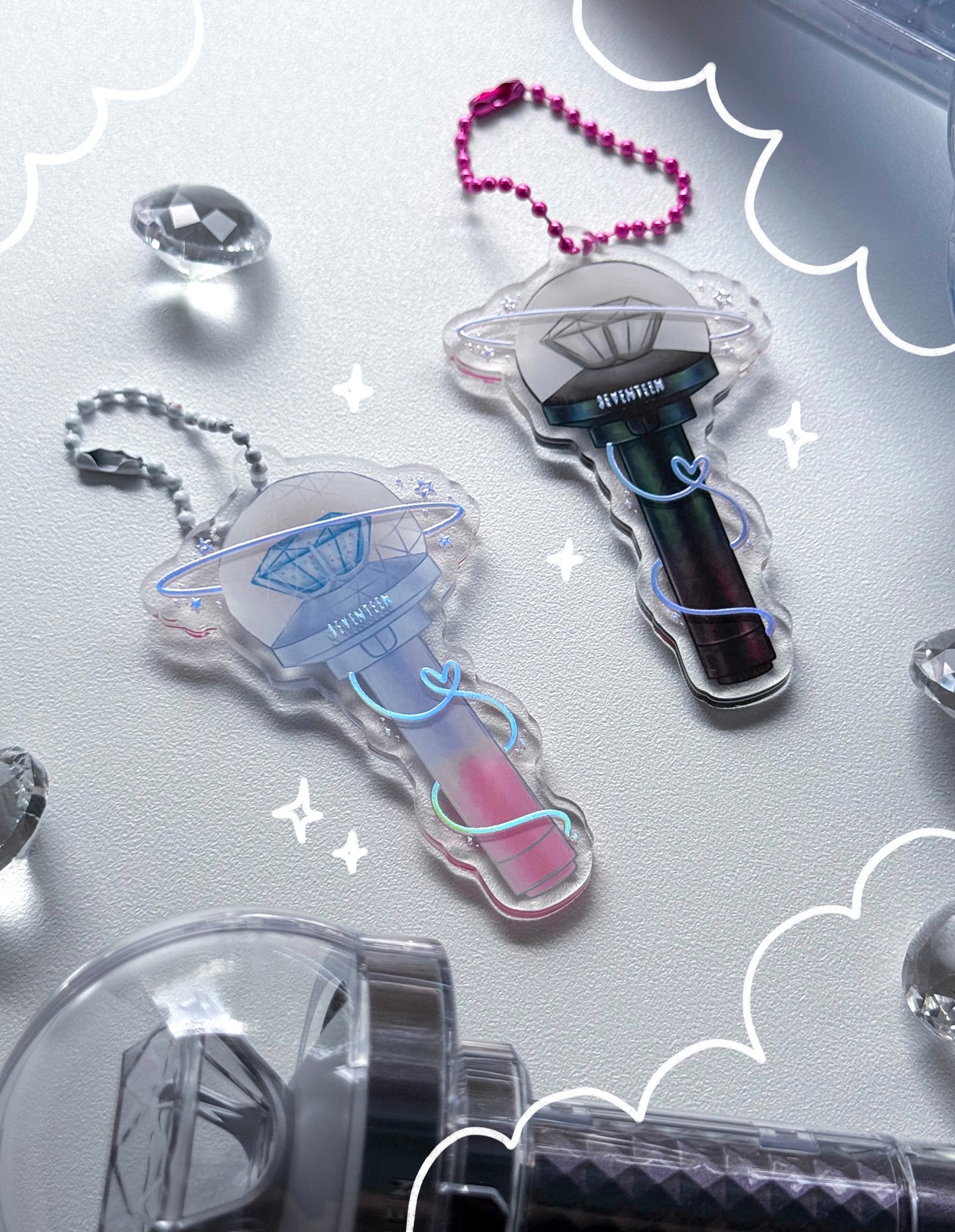 SVT Caratbong Holographic Keychains