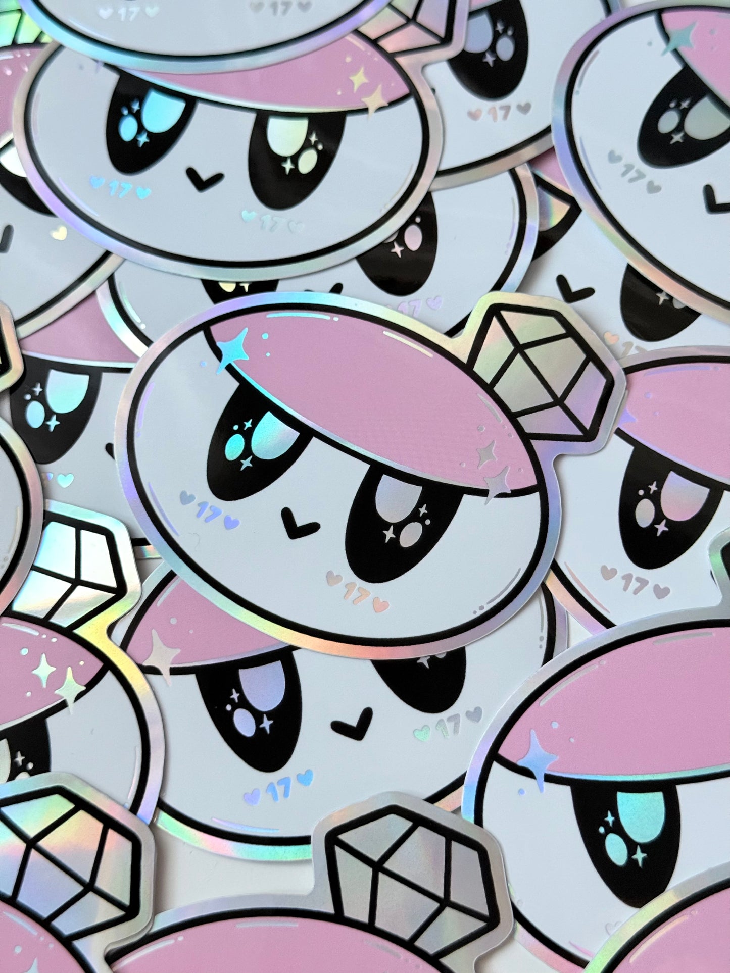 SVT Bongbongee holographic sticker
