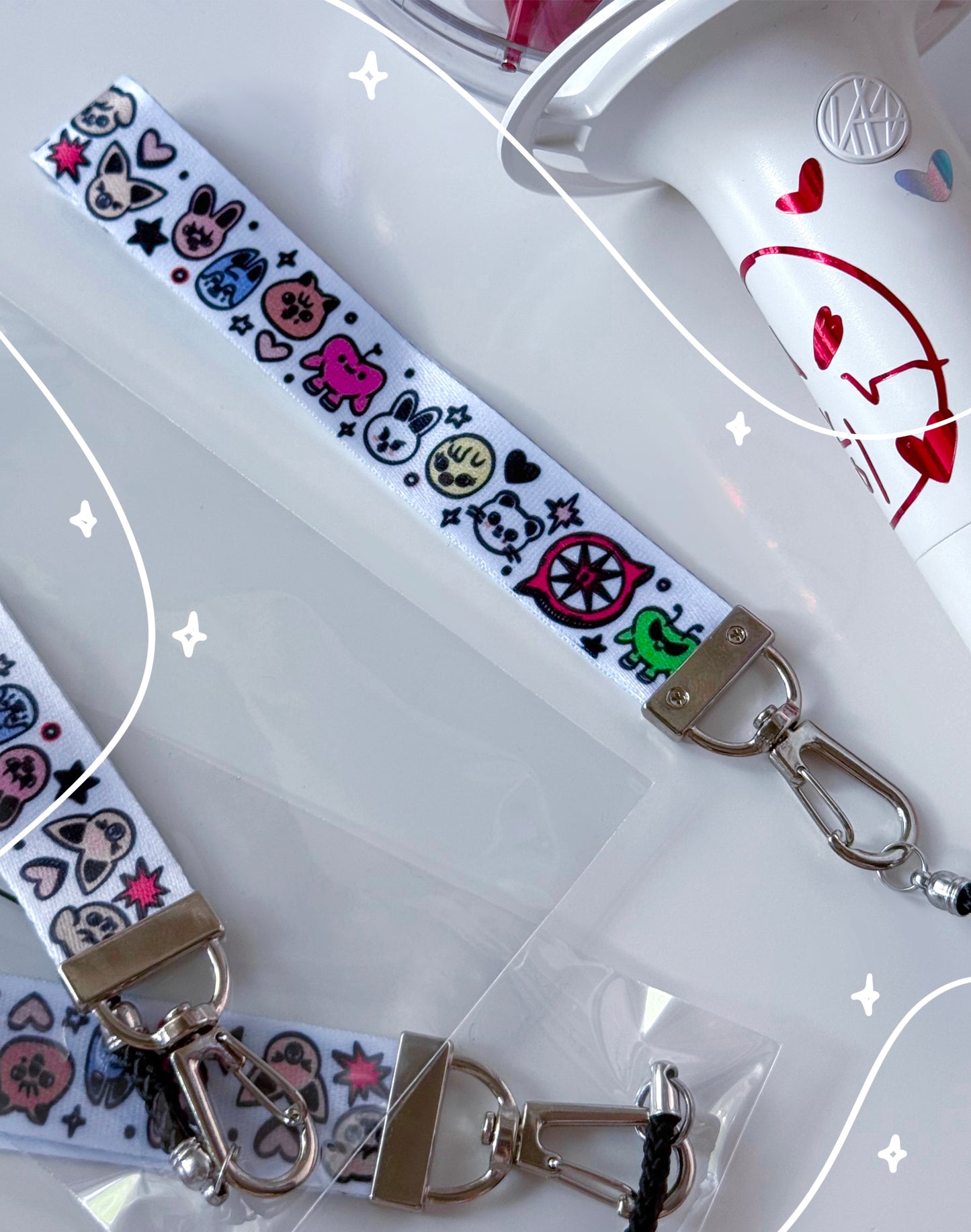 SKZ SKZOO Doodle Lightstick Strap