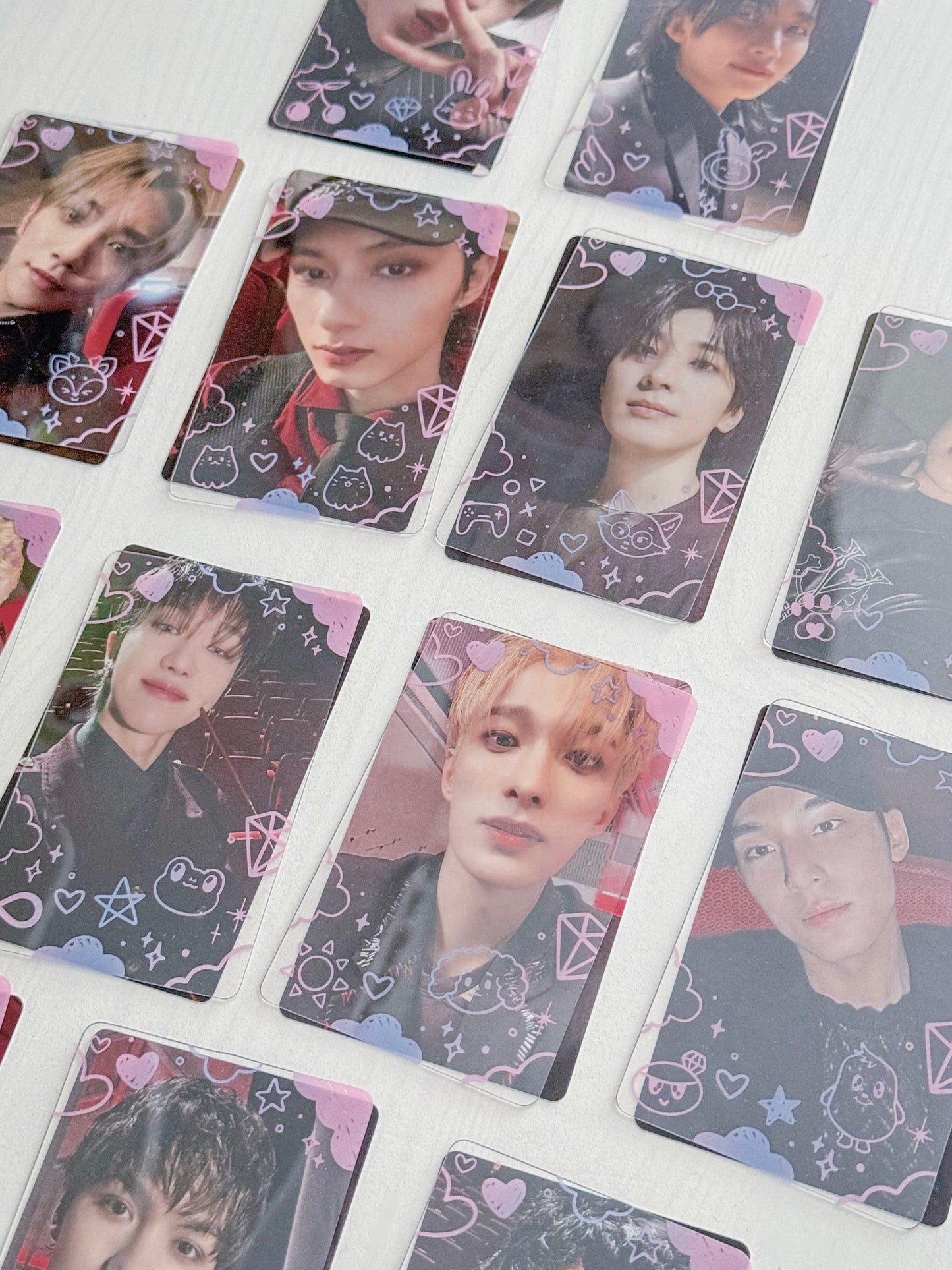 Miniteen PVC photocard frames