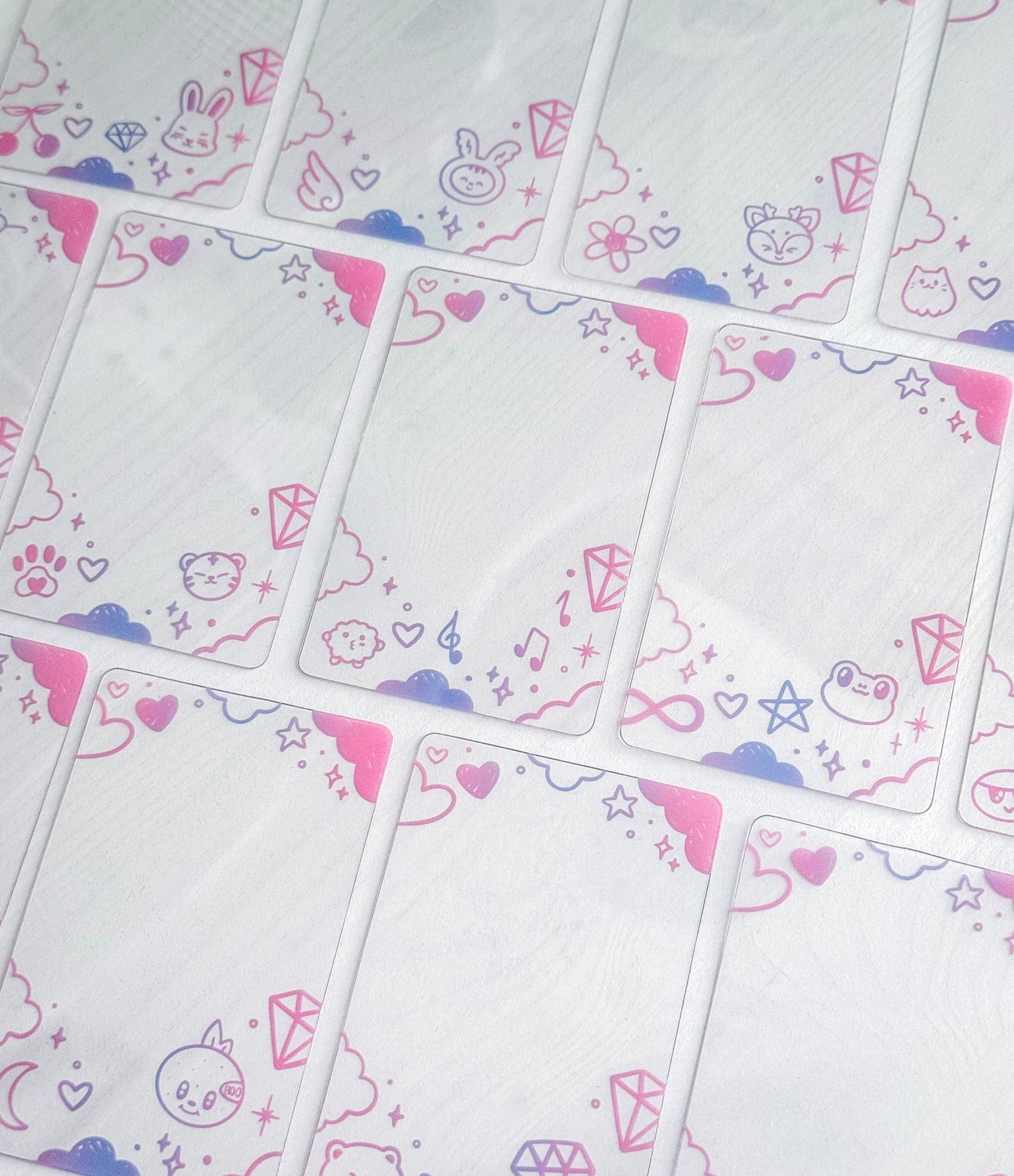 Miniteen PVC photocard frames