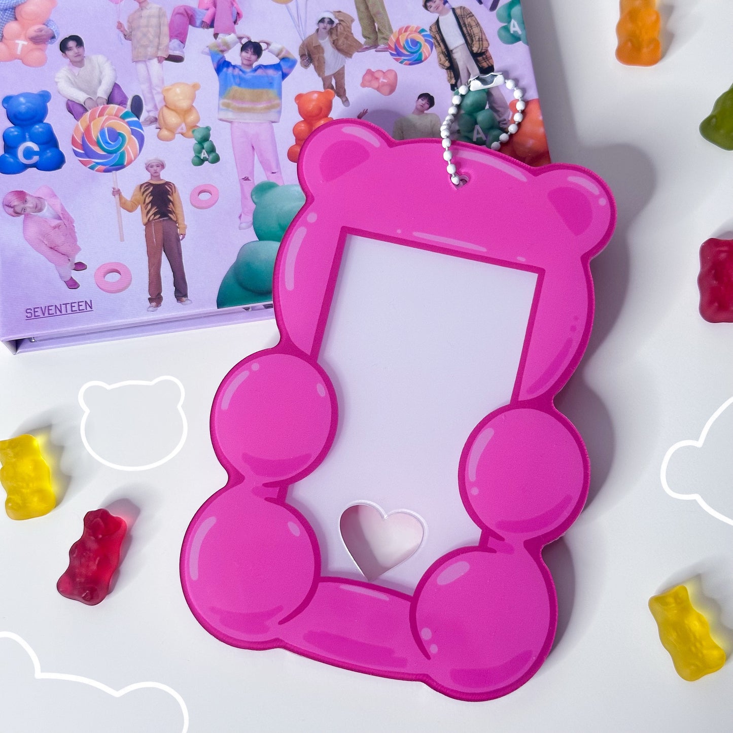 Gummy Bears Acrylic Photocard Holder