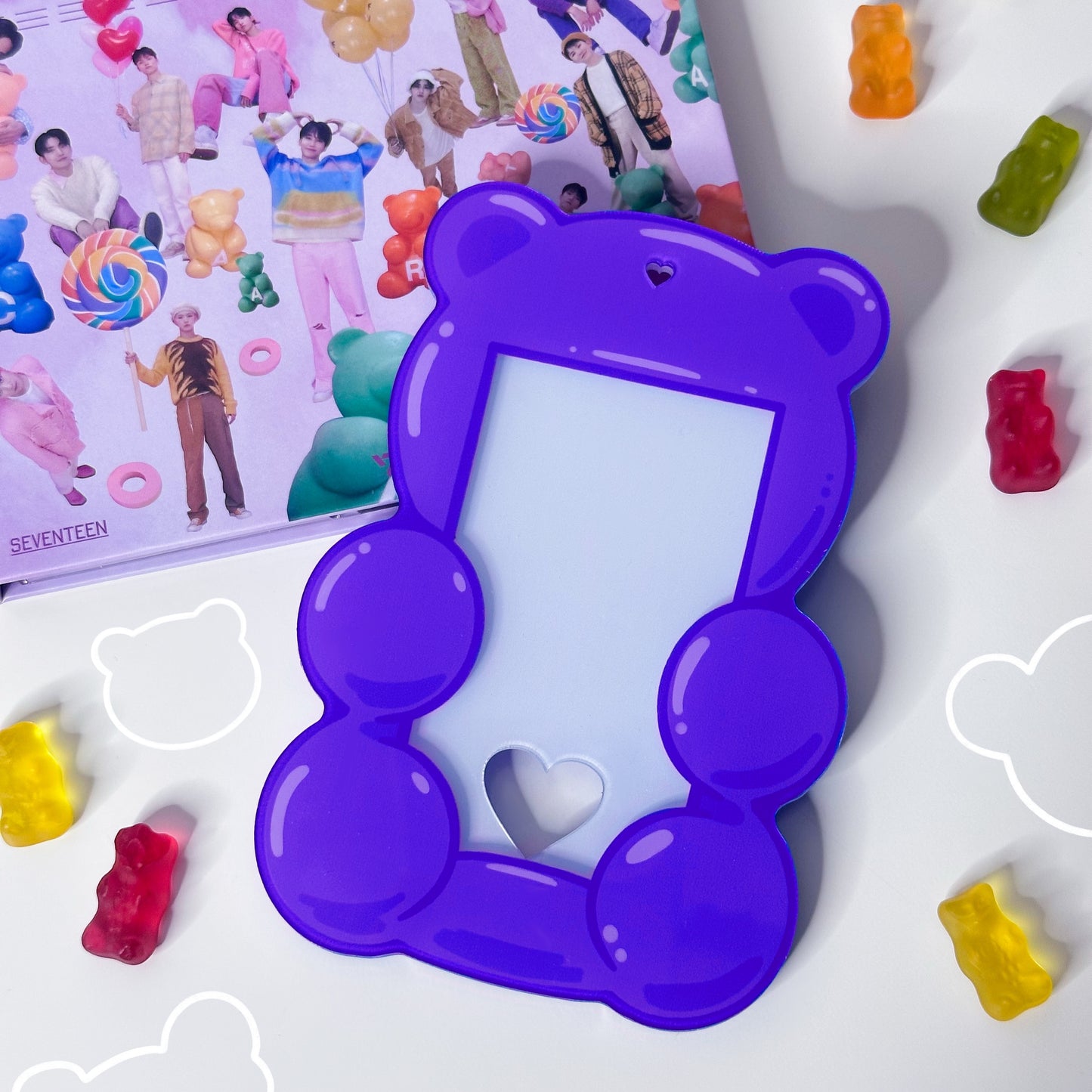 Gummy Bears Acrylic Photocard Holder