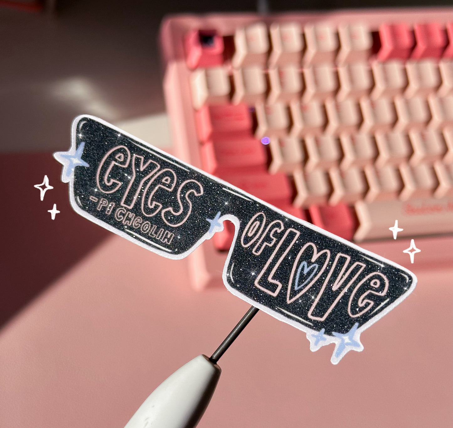 Seventeen Pi Cheolin "Eyes Of Love" Glitter Sticker