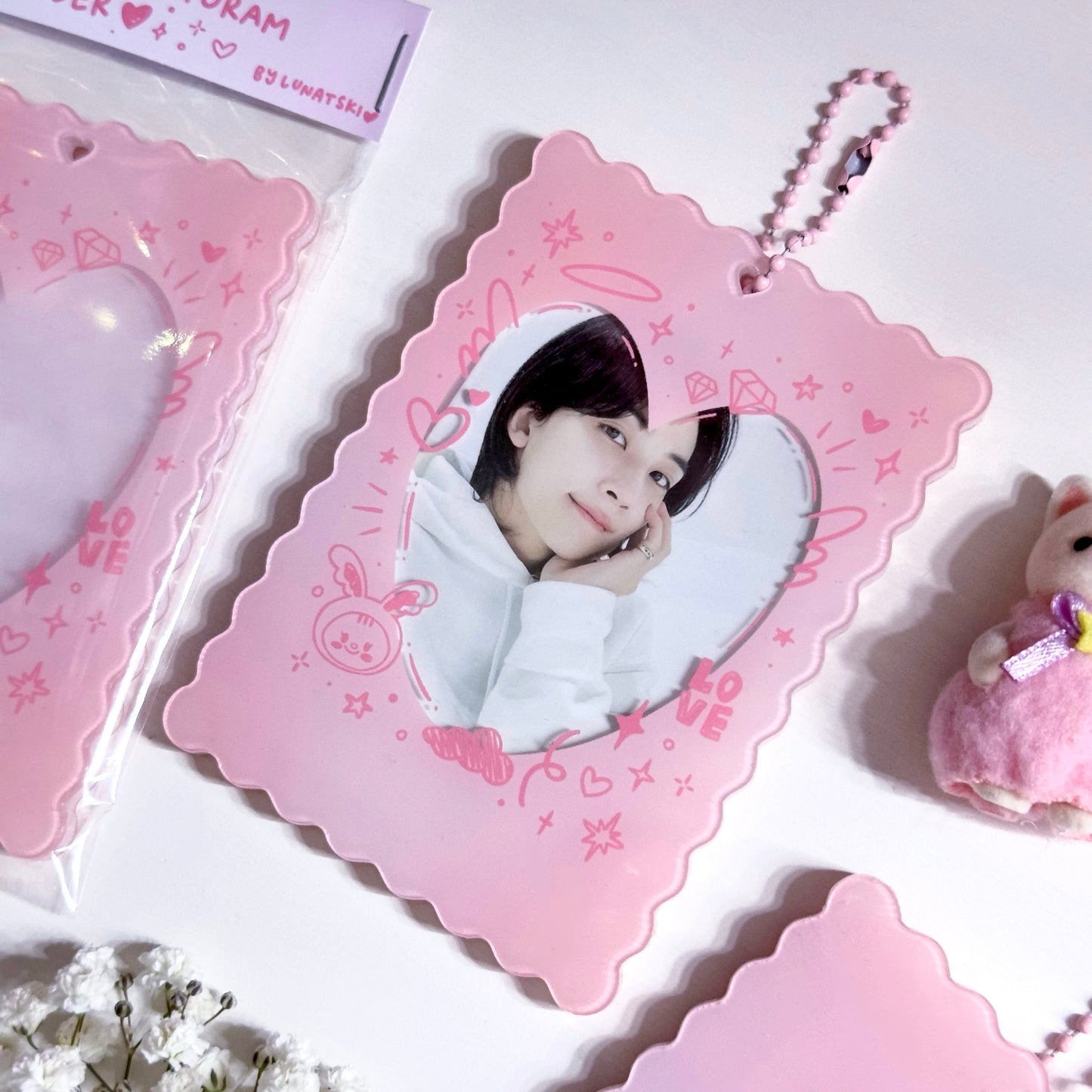 Jeonghan Doodle Photocard Holder