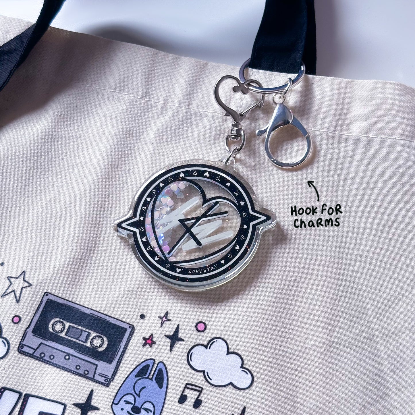 Stray Kids Doodle Cotton Tote Bag