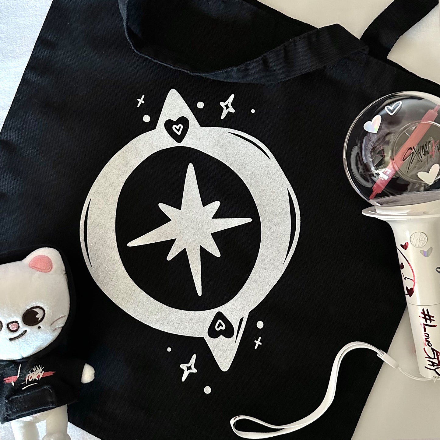 Stray Kids Lovestay Cotton Tote Bag