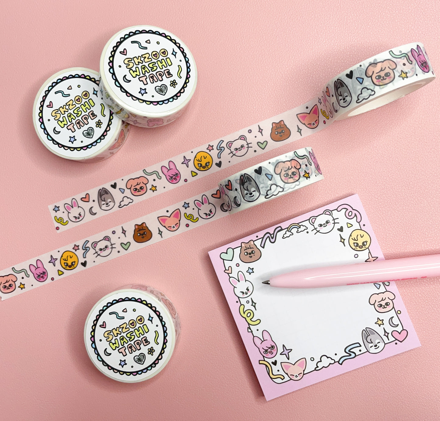 SKZ SKZOO Confetti Washi Tape
