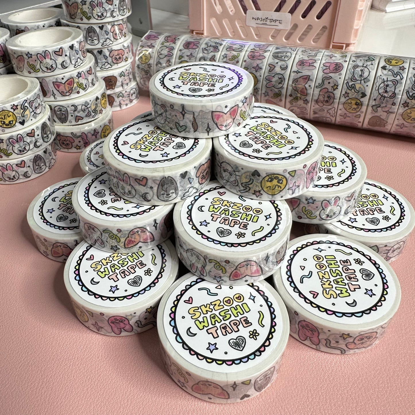 SKZ SKZOO Confetti Washi Tape