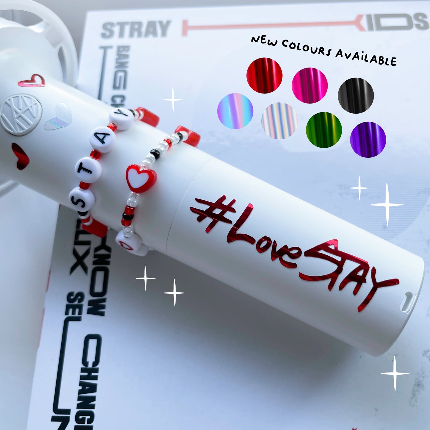 SKZ Stray Kids Lovestay Lightstick Decal