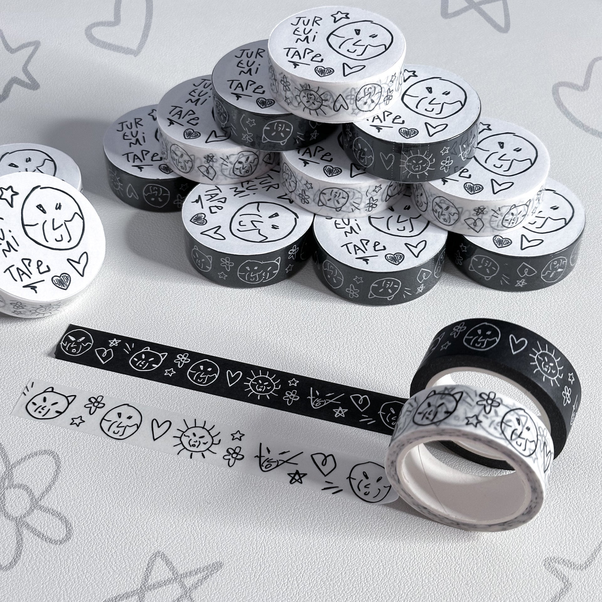 Black And White Memory Washi Tape – Supapers