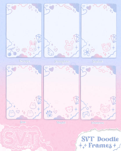 SVTversary - Miniteen PVC photocard frames