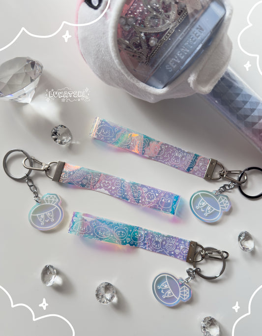 SVT Holographic PVC Lighstick Strap