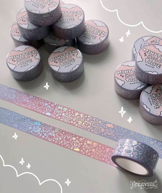 Miniteen Holographic Washi Tape