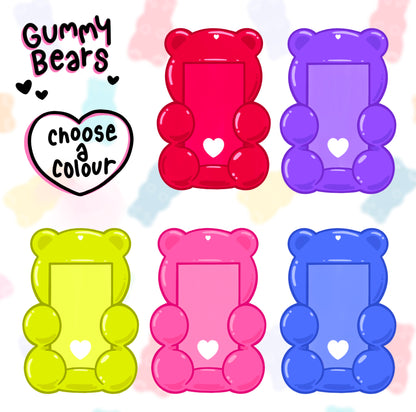 Gummy Bears Acrylic Photocard Holder