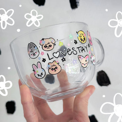 Baby SKZOO glass cup