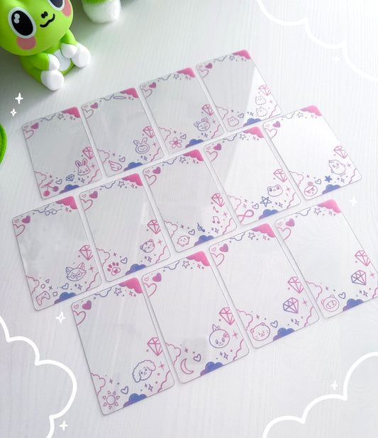 Miniteen PVC photocard frames