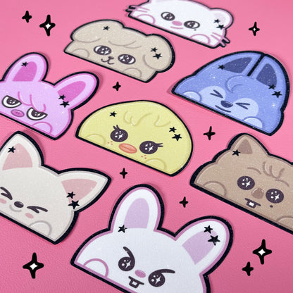 SKZ SKZOO Glitter Peeker Stickers