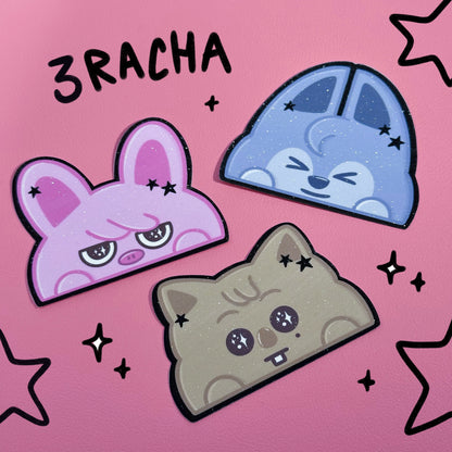 SKZ SKZOO Glitter Peeker Stickers