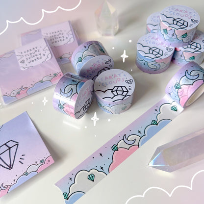 SVT Carat Clouds Washi Tape