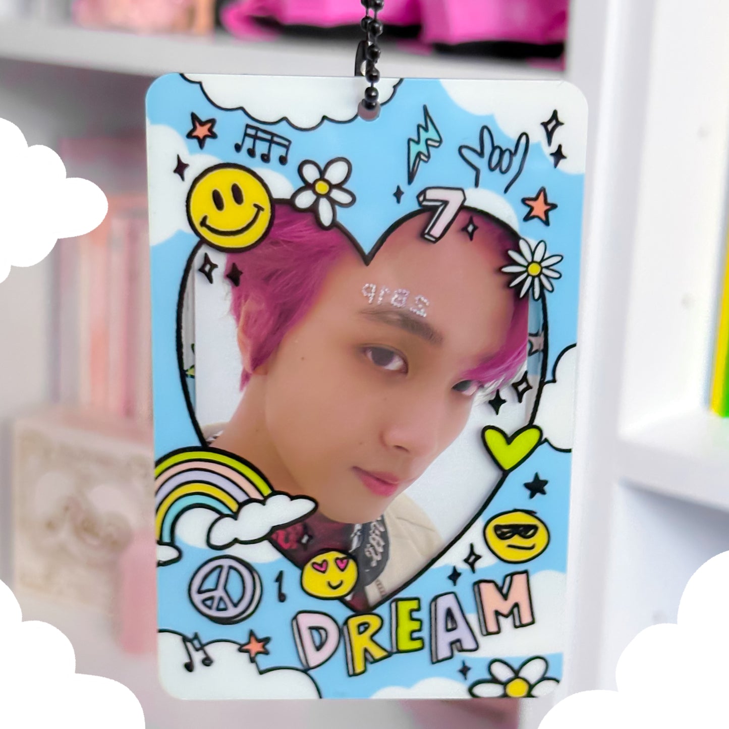 NCT Dream Acrylic Kpop Photocard Holder Keychain