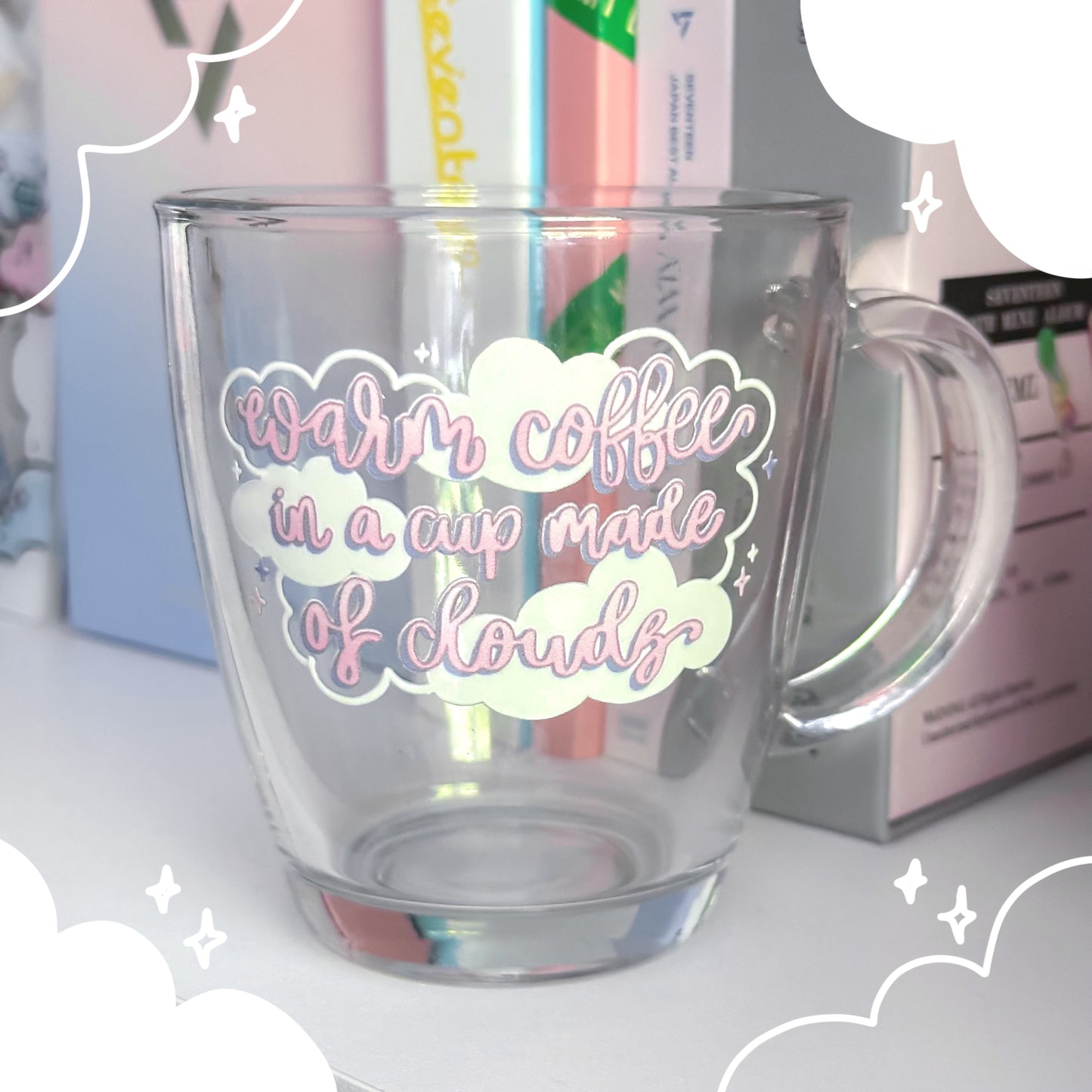 Seventeen Heaven's Cloud Small Glass Cup