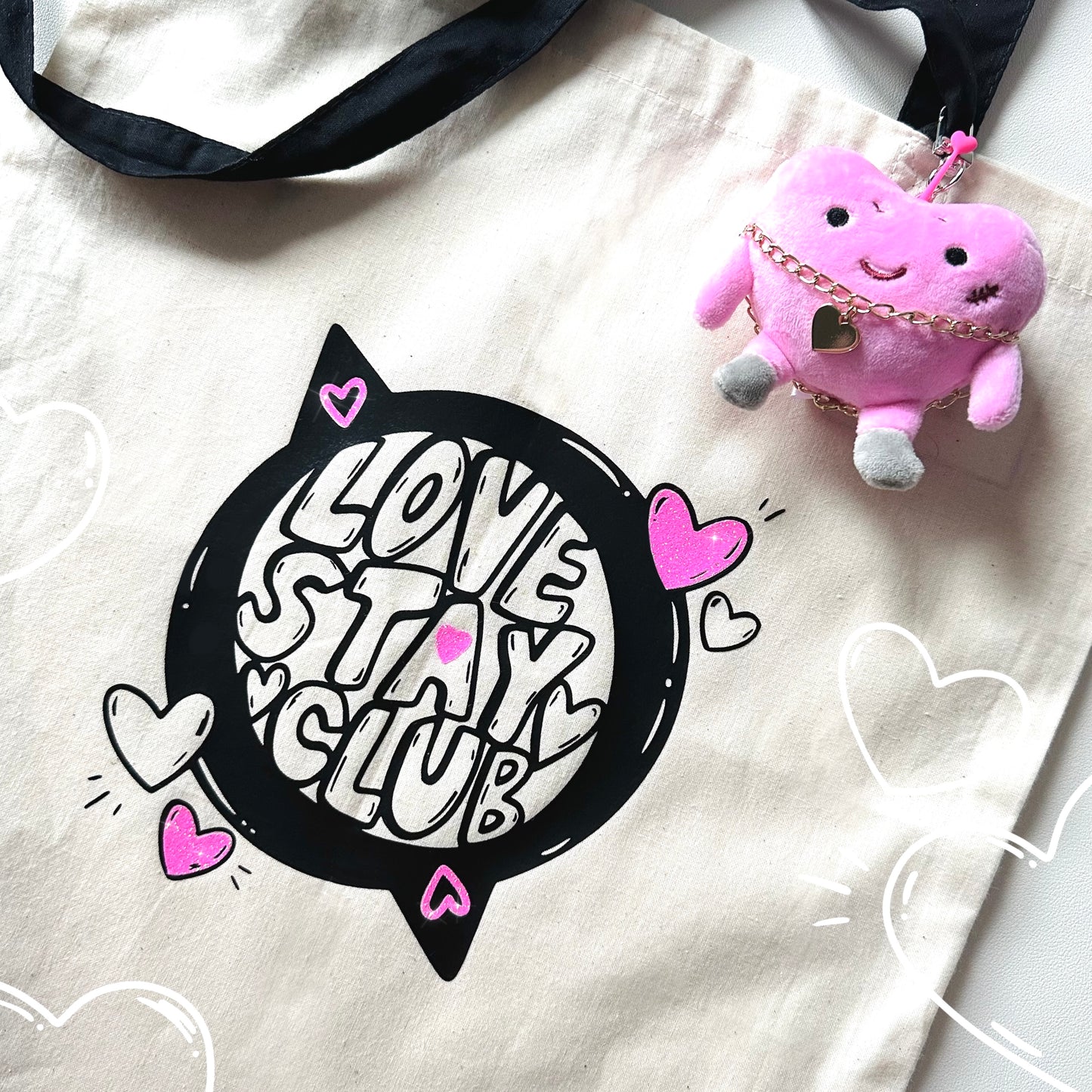 Lovestay Club Tote Bag