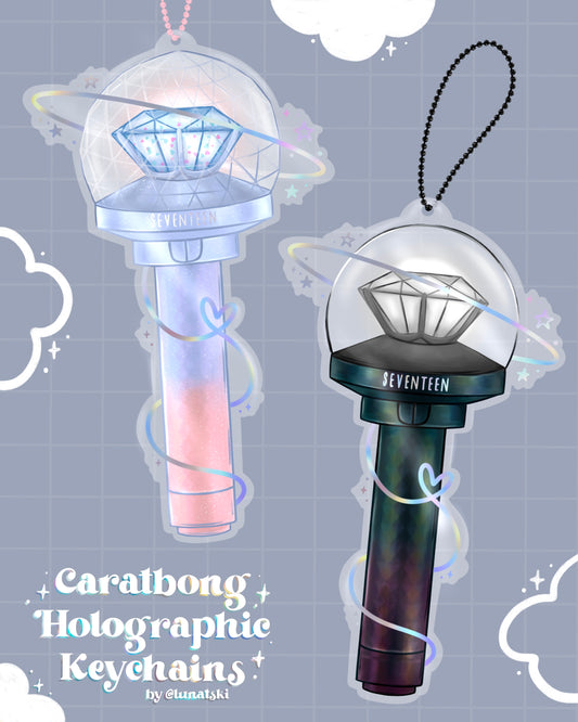 SVTversary Caratbong Holographic Keychains