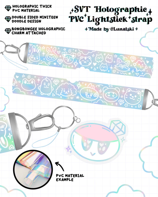 SVTversary - Holographic PVC Lighstick Strap