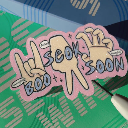 Seventeen BSS Glittery Sticker