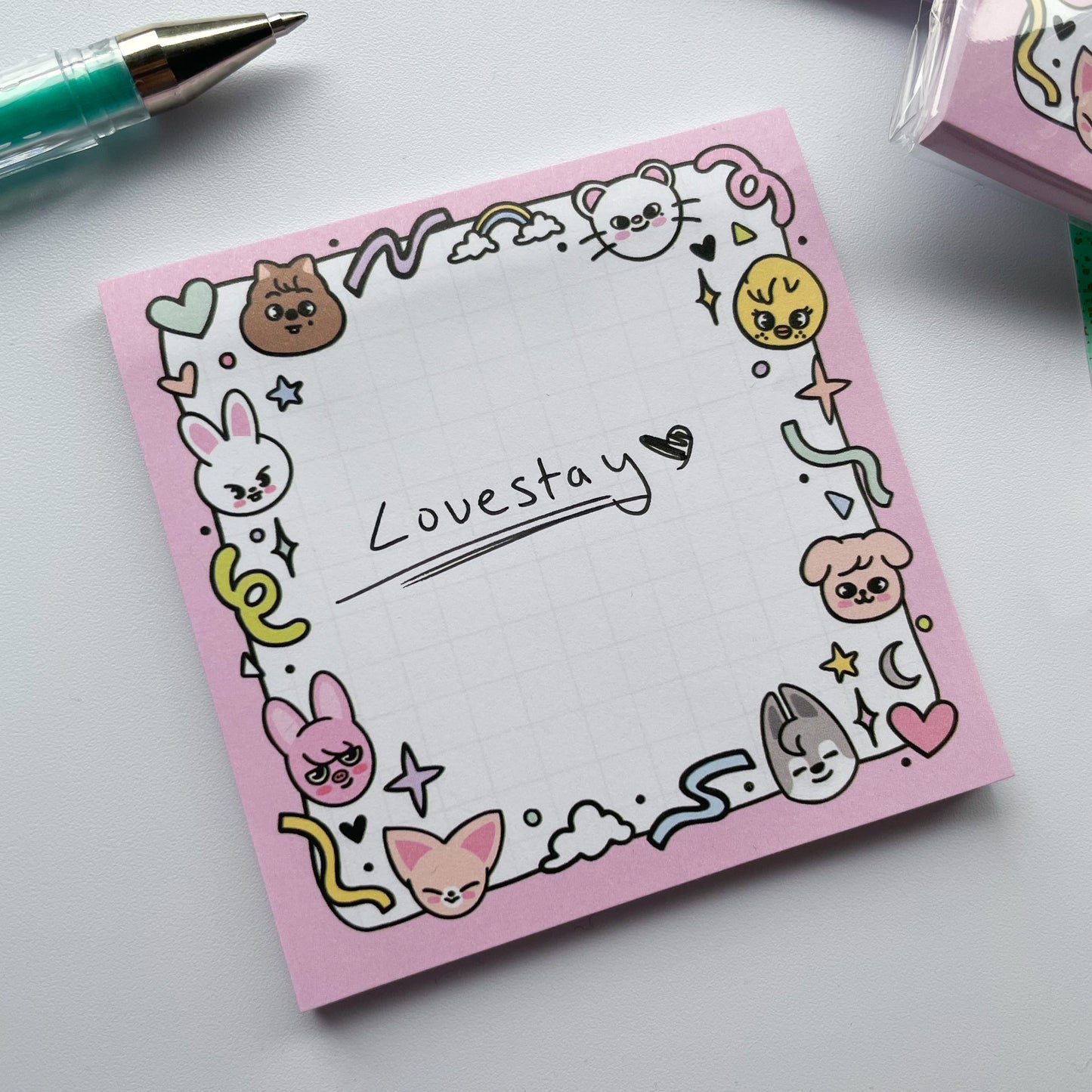 SKZ SKZOO sticky note memo pad