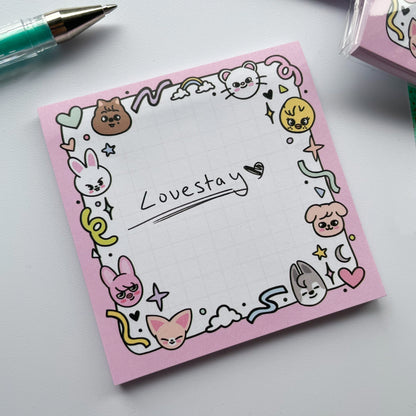 SKZ SKZOO sticky note memo pad