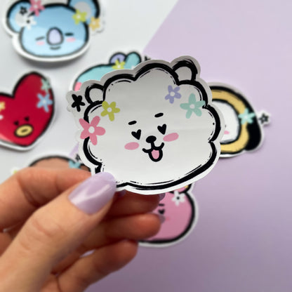 BT21 Flower Babies Single Stickers