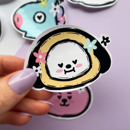 BT21 Flower Babies Single Stickers