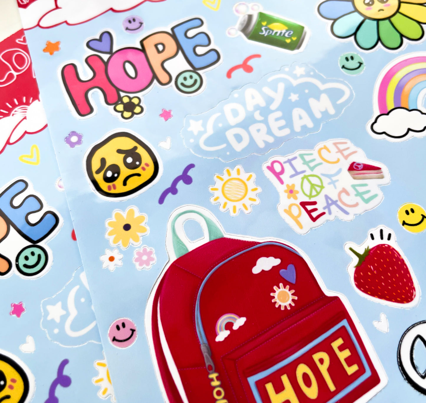 J-hope Hobicore Sticker Sheet