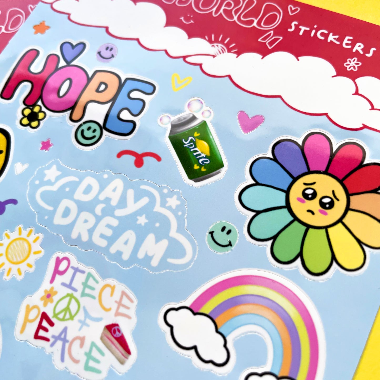 J-hope Hobicore Sticker Sheet