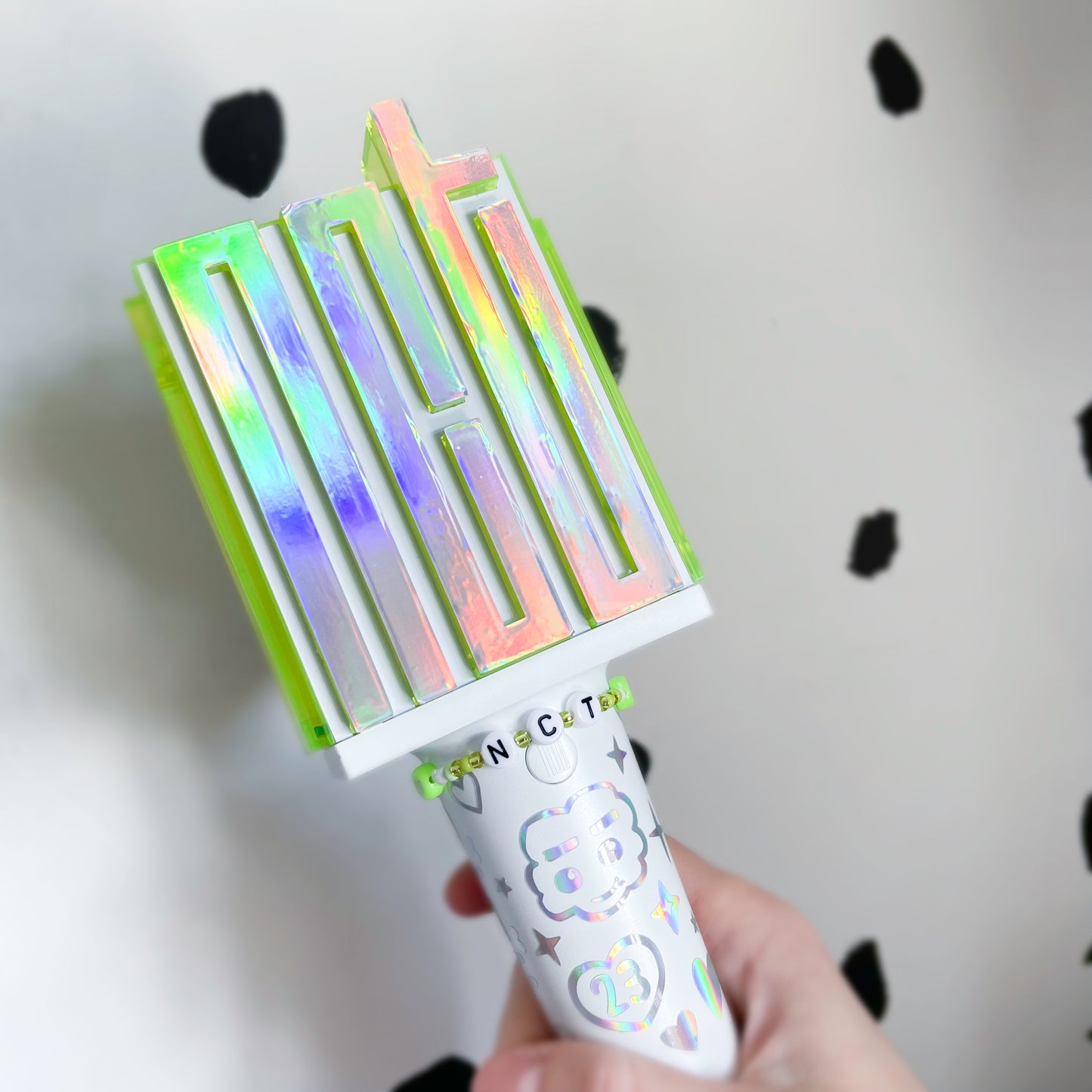 NCT Logo Lightstick Decal